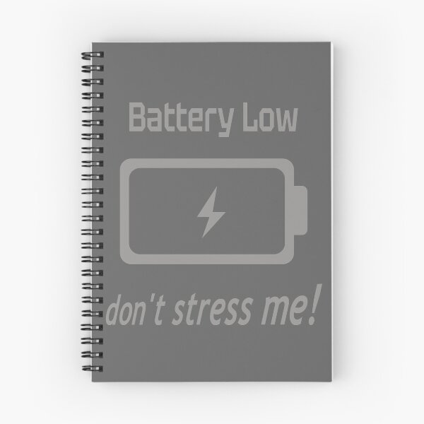 Item preview, Low battery with text designed and sold by GiCapgraphics.