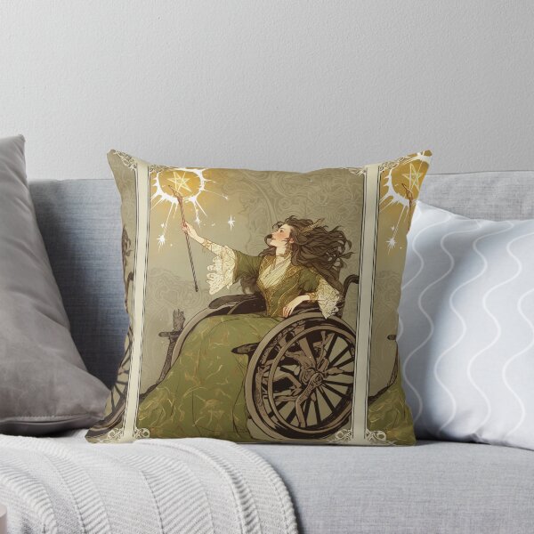 Item preview, Queen of wands wheelchair tarot designed and sold by MendaciousMina.