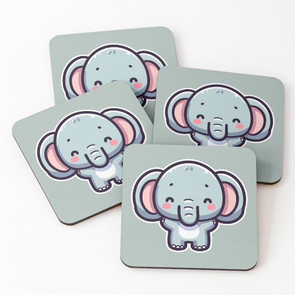 Item preview, Kawaii Cute Elephant 1 | Pet And Animals For Women And Men T-Shirt designed and sold by panchiTWO.