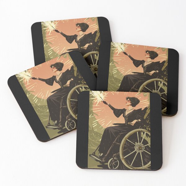 Item preview, Queen of wands wheelchair tarot designed and sold by MendaciousMina.