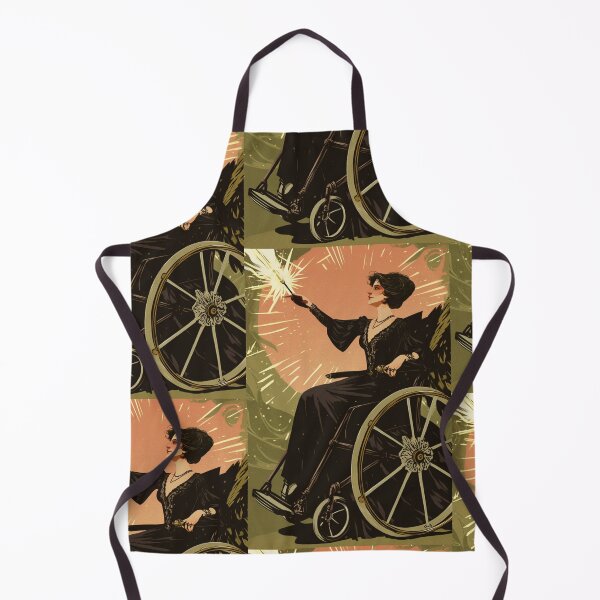 Item preview, Queen of wands wheelchair tarot designed and sold by MendaciousMina.