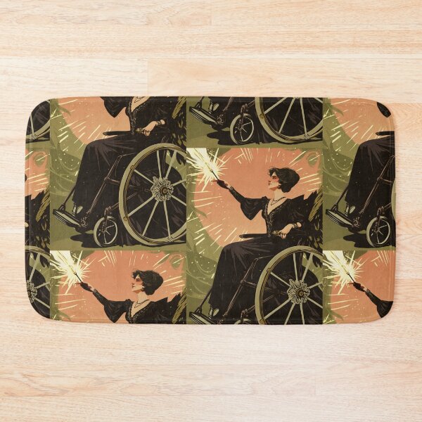 Item preview, Queen of wands wheelchair tarot designed and sold by MendaciousMina.