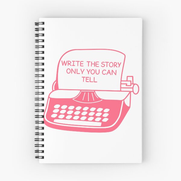 Item preview, Cute typewriter with motivational quote for beginner author writer  designed and sold by TheHellSong.