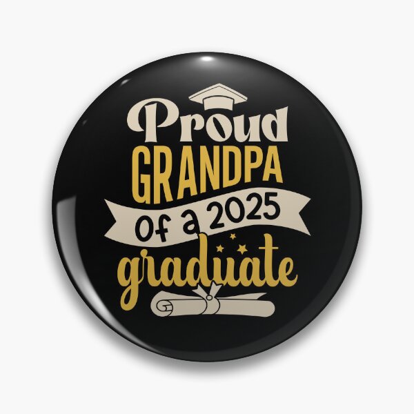 Item preview, Graduation 2025 Proud Grandpa Of A Graduate Family Celebration designed and sold by eclecTEEq.