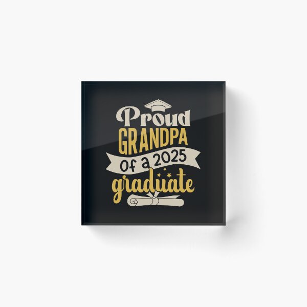 Item preview, Graduation 2025 Proud Grandpa Of A Graduate Family Celebration designed and sold by eclecTEEq.
