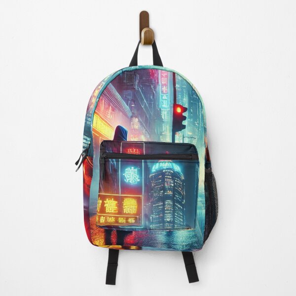 Artikelvorschau, Cyberpunk Skyline: Lichter der Zukunft entworfen und verkauft von Wesira.