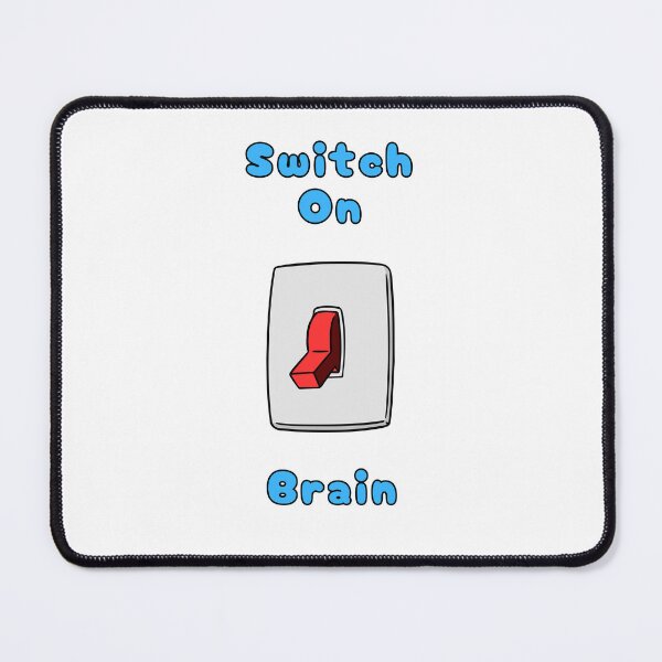 Item preview, Switch On Brain, with Red Switch, Funny, Humorous  designed and sold by AASparksDesigns.