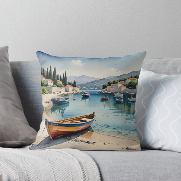 Item preview, Przina Beach: Coastal Serenity of Lumbarda, Korčula, Croatia designed and sold by LSVart.