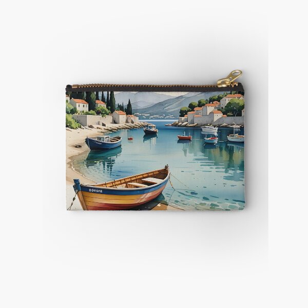 Item preview, Przina Beach: Coastal Serenity of Lumbarda, Korčula, Croatia designed and sold by LSVart.