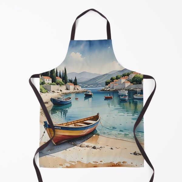 Item preview, Przina Beach: Coastal Serenity of Lumbarda, Korčula, Croatia designed and sold by LSVart.