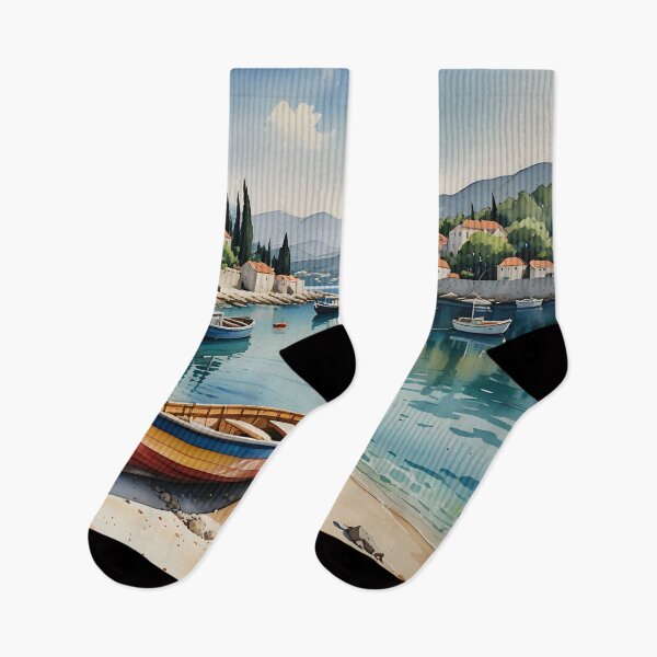 Item preview, Przina Beach: Coastal Serenity of Lumbarda, Korčula, Croatia designed and sold by LSVart.