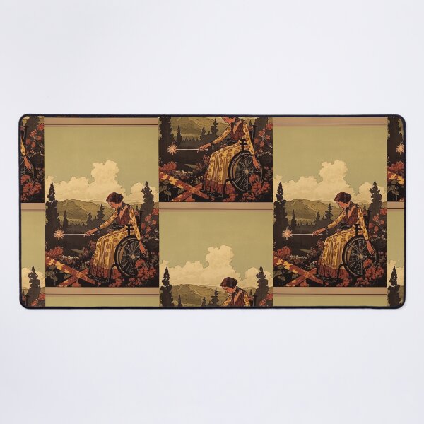 Item preview, Queen of wands wheelchair tarot designed and sold by MendaciousMina.