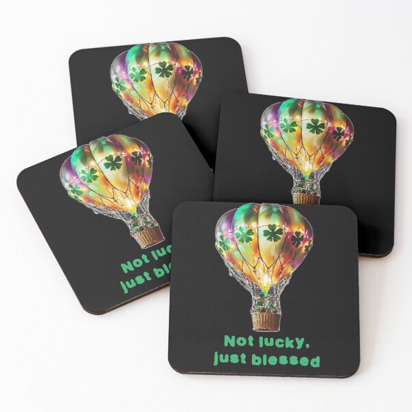 Item preview, Not lucky, just blessed designed and sold by StickifyArt.