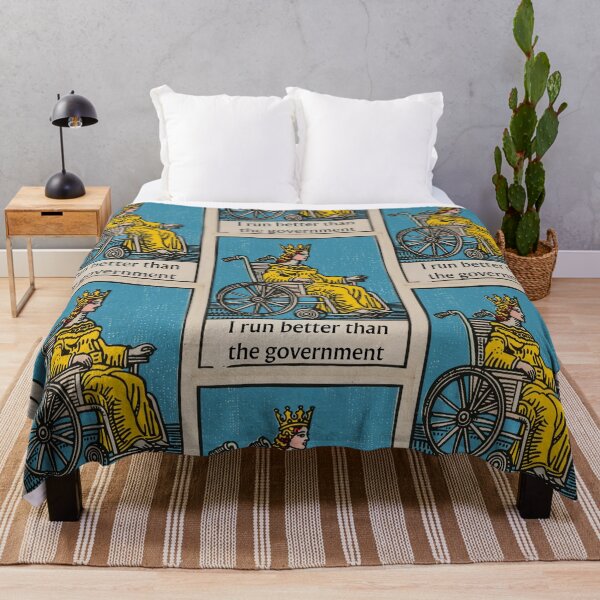 Item preview, I run better than the government wheelchair tarot designed and sold by MendaciousMina.
