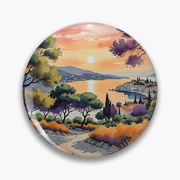 Item preview, Pržina Beach: Adriatic Sunset Splendor in Lumbarda designed and sold by LSVart.