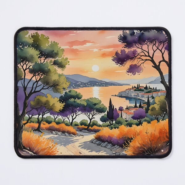 Item preview, Pržina Beach: Adriatic Sunset Splendor in Lumbarda designed and sold by LSVart.