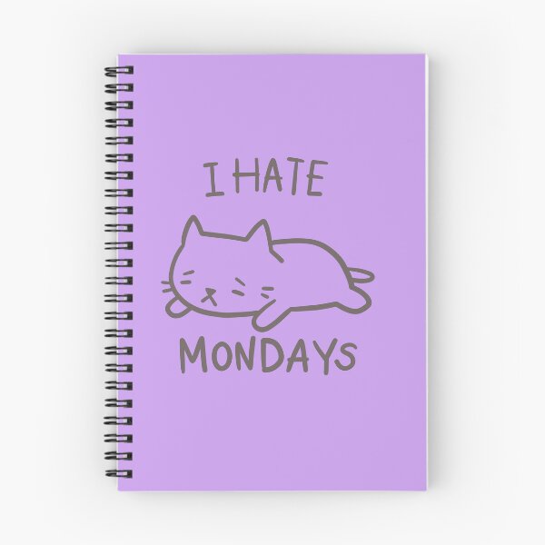 Item preview, I hate Mondays designed and sold by PickledjoArt.