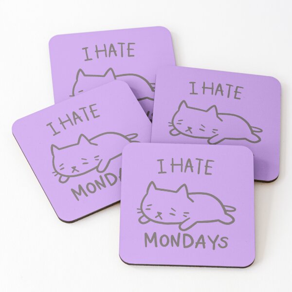 Item preview, I hate Mondays designed and sold by PickledjoArt.