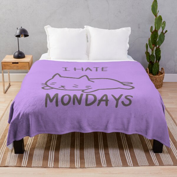 Item preview, I hate Mondays designed and sold by PickledjoArt.
