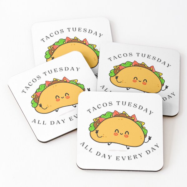 Item preview, Tacos tuesday All day every day designed and sold by Fateh-Kro ⭐⭐⭐⭐⭐.