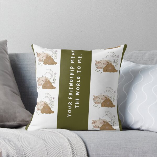 Item preview, Your Friendship Means the World to Me | Beautiful Quotes | Handwritten-style Font designed and sold by RM-Journey.