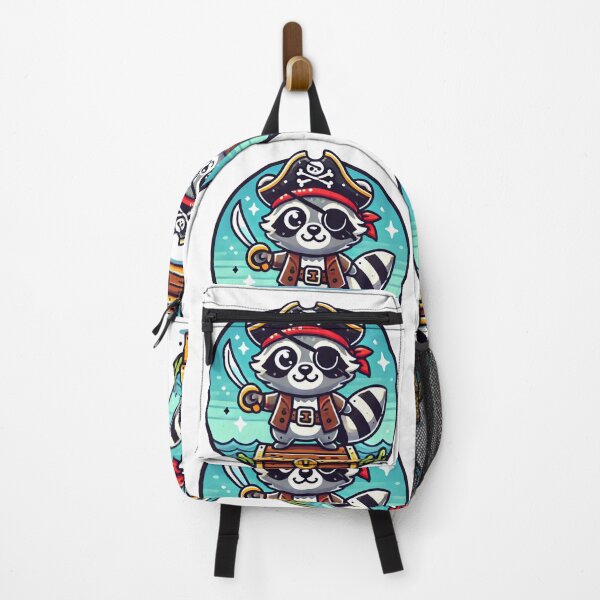 Item preview, Pirate Raccoon - Funny Treasure Hunter Animal Art designed and sold by Nauert's.