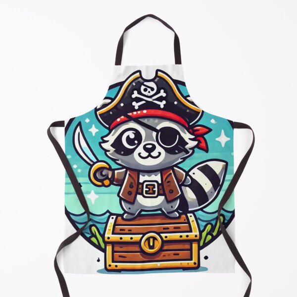 Item preview, Pirate Raccoon - Funny Treasure Hunter Animal Art designed and sold by Nauert's.