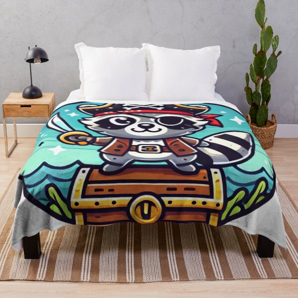 Item preview, Pirate Raccoon - Funny Treasure Hunter Animal Art designed and sold by Nauert's.