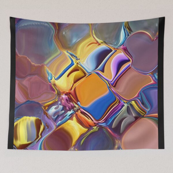 Item preview, Vivid Abstract Glass Mosaic designed and sold by Wiredart.