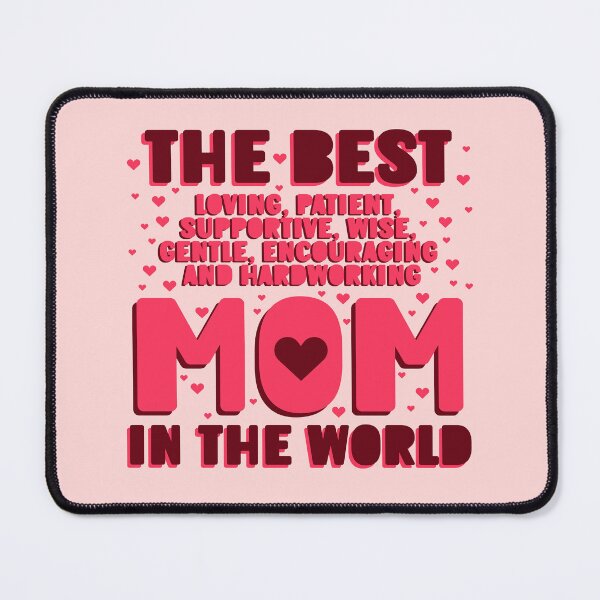 Item preview, The Best Loving Mom In The World - Lots Of Hearts designed and sold by TheSassyNoble.
