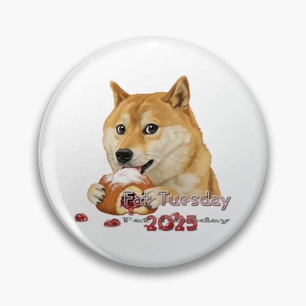 Item preview, Fat TuesdaY 2025 Doge designed and sold by Guryl Michal Designs.