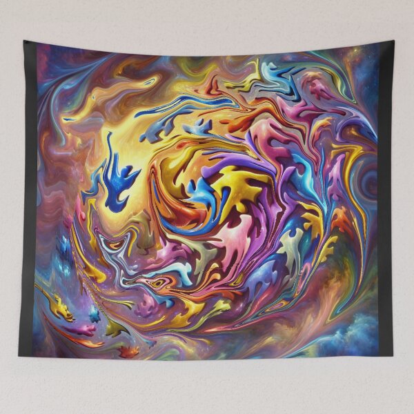 Item preview, Cosmic Swirl of Colors designed and sold by Wiredart.