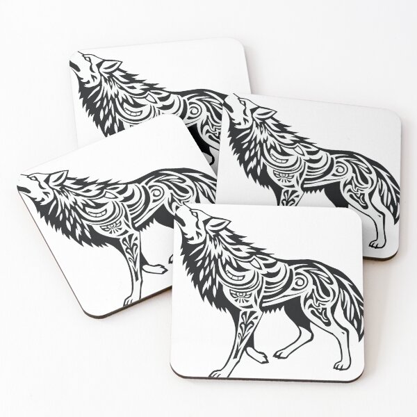 Item preview, Tribal Wolf designed and sold by Getup-clothing.