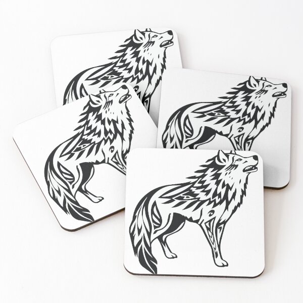 Item preview, Tribal Wolf designed and sold by Getup-clothing.