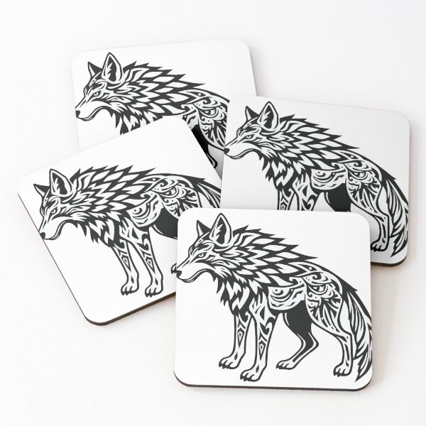 Item preview, Tribal Wolf designed and sold by Getup-clothing.
