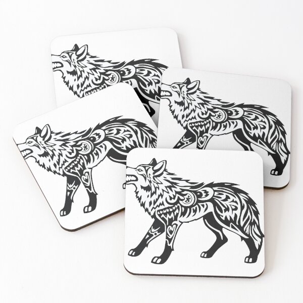 Item preview, Tribal Wolf designed and sold by Getup-clothing.