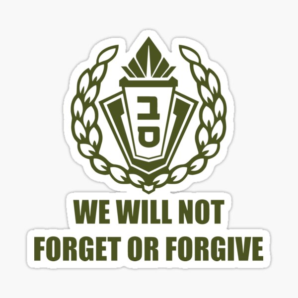 Item preview, Israel Prison Services, We will Not Forgive or Forget designed and sold by Nostalgia Tees, Stickers, Art & More.
