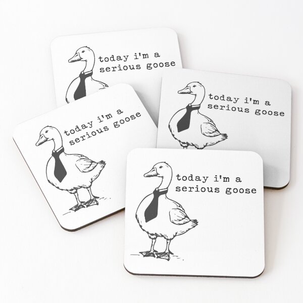 Item preview, Today I'm a Serious Goose designed and sold by Crawl Text.