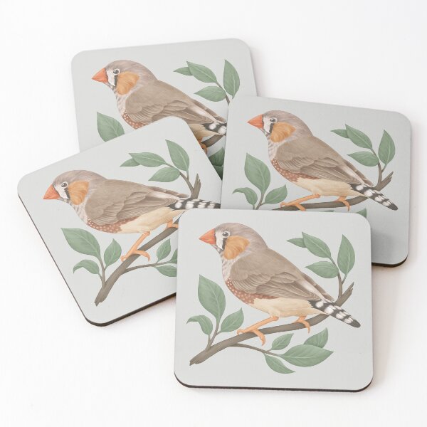 Item preview, Australian zebra finch designed and sold by Chimerah Hanssen.
