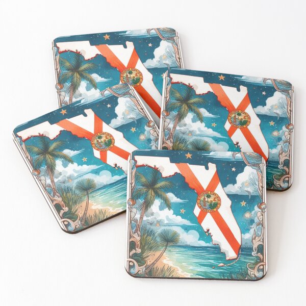 Item preview, Florida Flag designed and sold by vectcd.