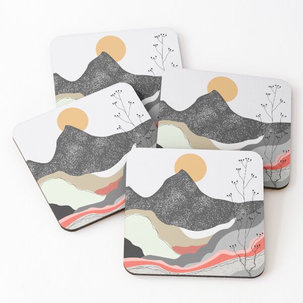 Item preview, Sun behind the mountain designed and sold by Nurduak.