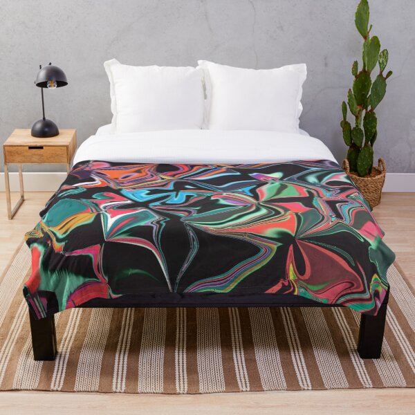Item preview, Abstracción fluida de neón designed and sold by Wiredart.