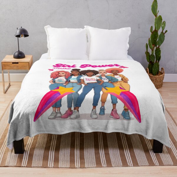 Item preview, Girl Power Squad: Unleash Your Strength designed and sold by ZerotwoStudio.