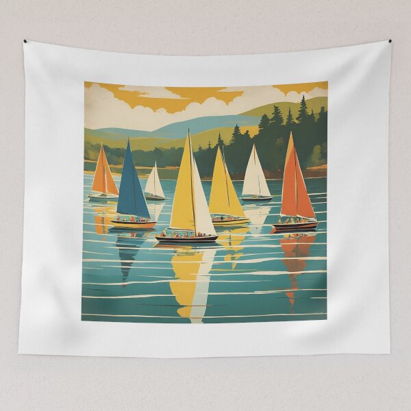 Item preview, Picture of a boat race designed and sold by SayuriCrafts.