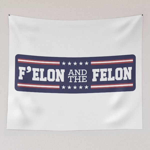 Item preview, F’Elon and the Felon designed and sold by Angry Swan Designs.