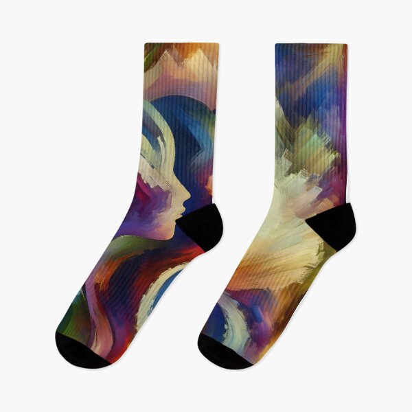 Item preview, Abstract Colorful Artistic Profiles  designed and sold by LCPcreations.
