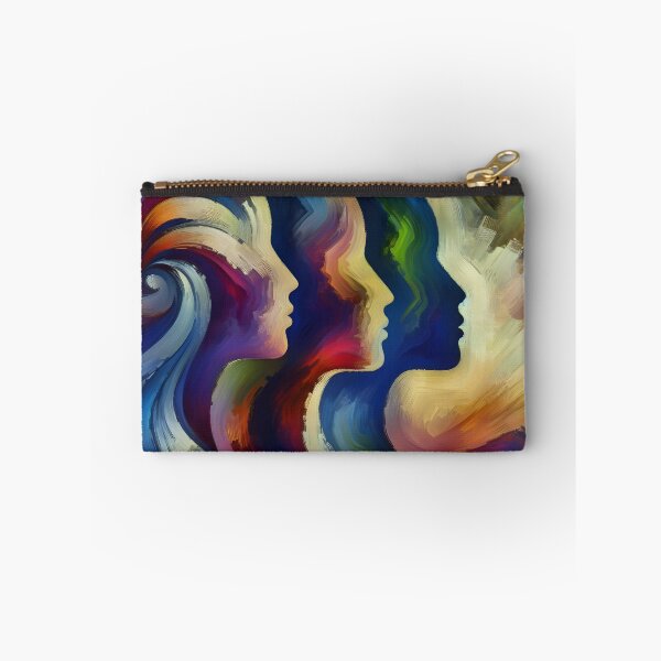 Item preview, Abstract Colorful Artistic Profiles  designed and sold by LCPcreations.