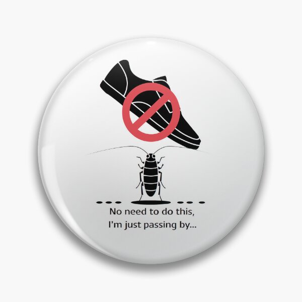 Item preview, No Need To Do This, I'm Just Passing By - Funny Bug Excuse designed and sold by GRABAPSHOP.