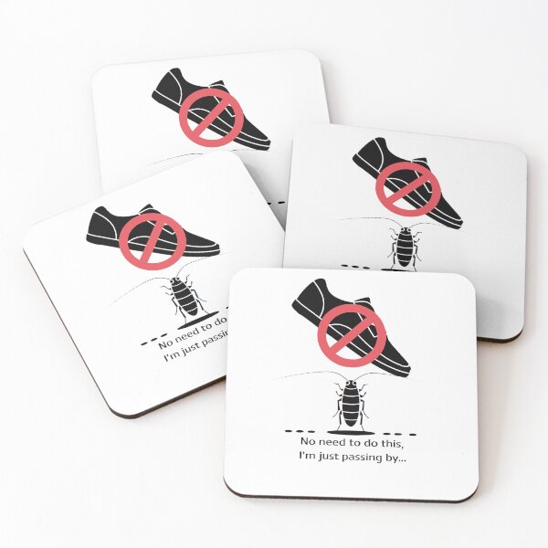 Item preview, No Need To Do This, I'm Just Passing By - Funny Bug Excuse designed and sold by GRABAPSHOP.