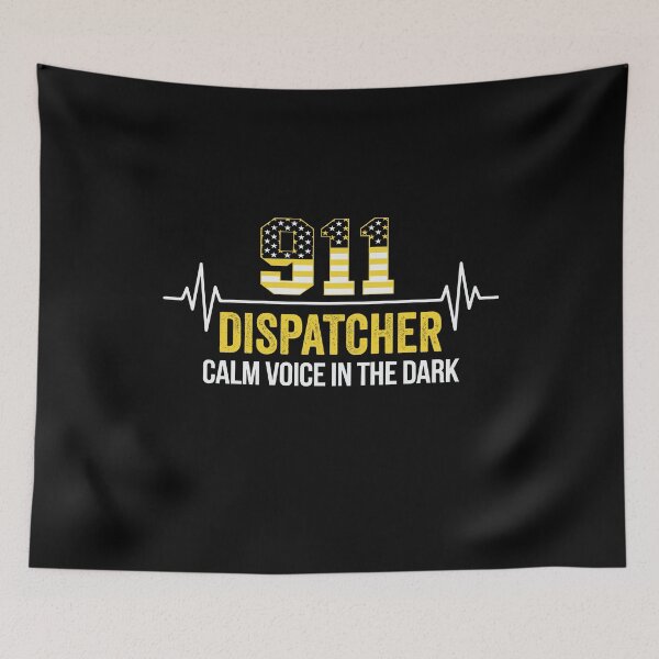 Item preview, 911 Dispatcher Calm Voice in the Dark designed and sold by tmerchtrends.